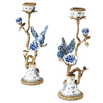 Подсвечник Candleholder Birds Atlanta Set 2 Pcs варинант исполнения - 1 | Loft Concept в Санкт-петербурге
