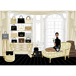 Megan Hess The Bag варинант исполнения - 2 | Loft Concept в Санкт-петербурге