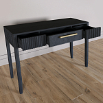 Элегантная Консоль Primo с выдвижным ящиком Черный дуб варинант исполнения - 6 | Loft Concept в Санкт-петербурге