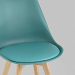 Стул с основой из пластика и мягким сиденьем Arvika Azure варинант исполнения - 7 | Loft Concept в Санкт-петербурге