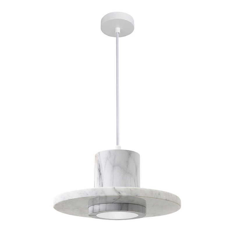 Подвесной светильник Douro Light белый мрамор Белый Белый Мрамор Bianco в Санкт-петербурге | Loft Concept 
