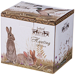 Кружка из фарфора с изображением фазанов и собаки 400 мл Hunting Porcelain Collection варинант исполнения - 2 | Loft Concept в Санкт-петербурге