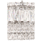 Люстра подвесная круглая из прозрачного хрусталя с корпусом из металла цвета хром Selfsufficient варинант исполнения - 2 | Loft Concept в Санкт-петербурге