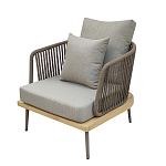 Кресло уличное серое Street Comfort  варинант исполнения - 1 | Loft Concept в Санкт-петербурге