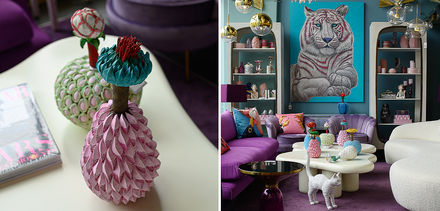 Статуэтка тропический фрукт Tropical Fruit purple Статуэтка тропический фрукт Tropical Fruit purple - Loft-Concept в Санкт-петербурге