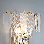 Бра Feather c Рельефным Стеклом варинант исполнения - 4 | Loft Concept в Санкт-петербурге