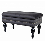 Мягкая банкетка с зоной для хранения Casket Dark Grey варинант исполнения - 2 | Loft Concept в Санкт-петербурге