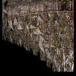 Люстра с каскадом из прозрачного хрусталя Constant Sparks варинант исполнения - 12 | Loft Concept в Санкт-петербурге