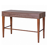 Стол письменный из массива бука с 2-мя ящиками серый Wenge Light варинант исполнения - 3 | Loft Concept в Санкт-петербурге