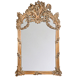 Зеркало настенное в ажурной раме с эффектом старины Classic Ornament Mirror варинант исполнения - 1 | Loft Concept в Санкт-петербурге