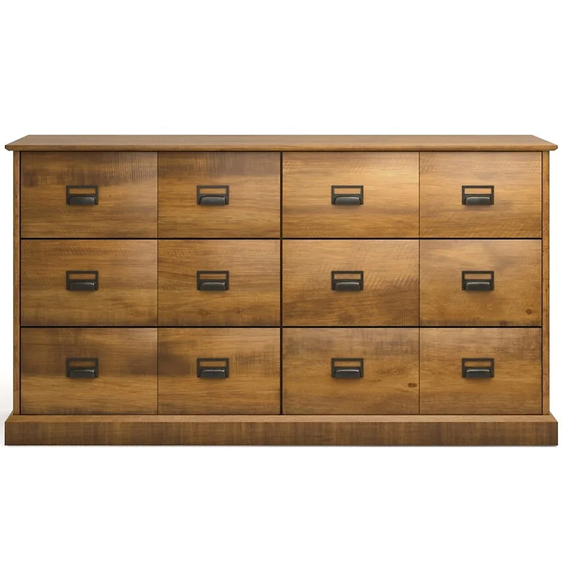 Деревянный комод с 6-ю ящиками Blanton Chest of Drawers Древесина Коричневый в Санкт-петербурге | Loft Concept 