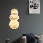 Подвесной светильник с фигурными плафонами Stone Triad варинант исполнения - 3 | Loft Concept в Санкт-петербурге