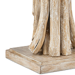 Настольная лампа с каркасом в виде веток деревьев с абажуром из ткани Natural Driftwood варинант исполнения - 2 | Loft Concept в Санкт-петербурге