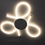 Люстра белого цвета с тремя изогнутыми светодиоидными плафонами Luke Lampco Tracer Lamp варинант исполнения - 2 | Loft Concept в Санкт-петербурге