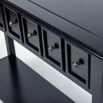 Черная консоль с выдвижными ящиками Monica варинант исполнения - 3 | Loft Concept в Санкт-петербурге