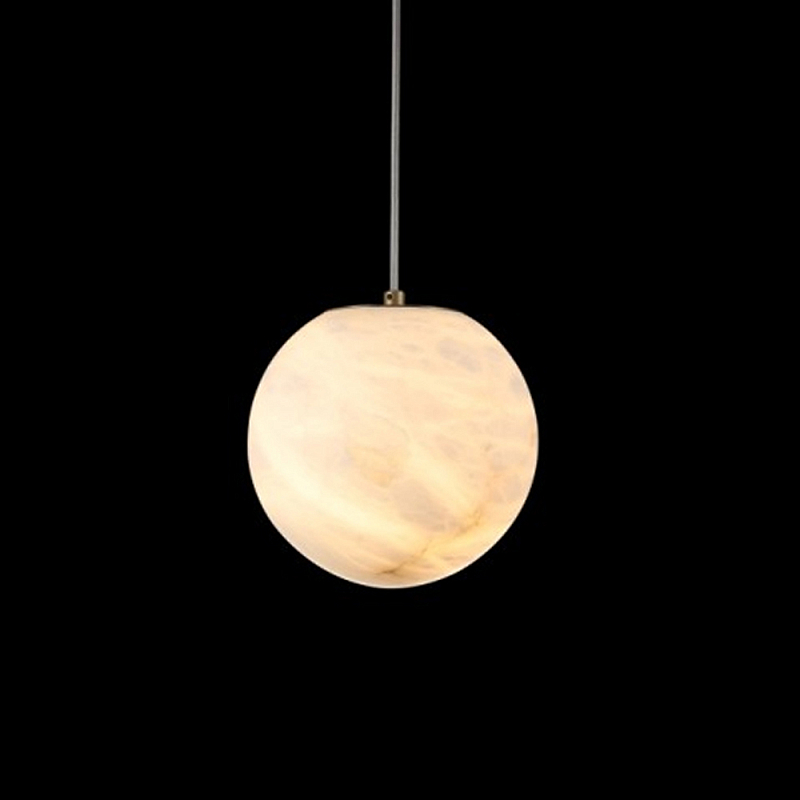 Люстра подвесная с сферическими плафономи из натурального камня Glowing Spheres Латунь Белый Люстра подвесная с сферическими плафономи из натурального камня Glowing Spheres Латунь Белый в Санкт-петербурге | Loft Concept