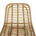 Стул барный с ротанговым плетением Half Bar Chair with Wicker без подлокотников варинант исполнения - 5 | Loft Concept в Санкт-петербурге