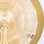 Бра округлой формы с многогранным стеклянным плафоном Hinkley варинант исполнения - 9 | Loft Concept в Санкт-петербурге