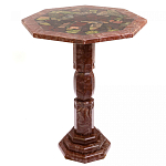 Кофейный стол из натуральных камней Лемезит и Яшма Natural Stone Tables варинант исполнения - 7 | Loft Concept в Санкт-петербурге