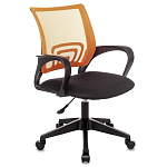 Офисное кресло с основанием из черного пластика Desk chairs Orange варинант исполнения - 1 | Loft Concept в Санкт-петербурге