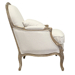 Кресло Ava Classical Armchair beige flax варинант исполнения - 1 | Loft Concept в Санкт-петербурге