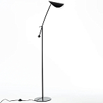 Торшер с поворотным плафоном Aracea Black Floor Lamp варинант исполнения - 5 | Loft Concept в Санкт-петербурге
