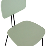 Стул на металлических ножках Travis Chair Green варинант исполнения - 4 | Loft Concept в Санкт-петербурге