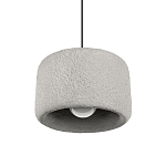 Подвесной светильник с цилиндрическим фактурным абажуром Sergey Makhno варинант исполнения - 1 | Loft Concept в Санкт-петербурге