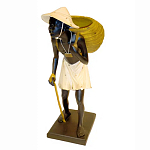 Фигурка африканского рабочего Plantation варинант исполнения - 1 | Loft Concept в Санкт-петербурге