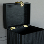 Сундук Eye Elsa Dreams Black варинант исполнения - 3 | Loft Concept в Санкт-петербурге