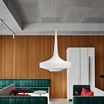 Подвесной вязаный белый светильник «Лампа Марракеша» варинант исполнения - 4 | Loft Concept в Санкт-петербурге