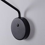 Бра с длинным чёрным металлическим каркасом Bendik Lighting варинант исполнения - 6 | Loft Concept в Санкт-петербурге