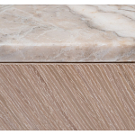 Комод с мраморной столешницей Uniqueness Marble варинант исполнения - 3 | Loft Concept в Санкт-петербурге