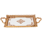 Поднос декоративный бронзовый Mirror Surface Bronze варинант исполнения - 1 | Loft Concept в Санкт-петербурге