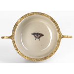 Фарфоровая чаша с бронзовыми элементами Eden Garden варинант исполнения - 4 | Loft Concept в Санкт-петербурге