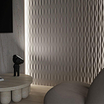 Гипсовая 3D Панель M-16 варинант исполнения - 2 | Loft Concept в Санкт-петербурге