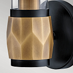 Бра для ванных комнат с прозрачным стеклянным плафоном в форме цилиндра Hinkley варинант исполнения - 15 | Loft Concept в Санкт-петербурге