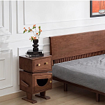 Тумбочка прикроватная с ящиком и дверцей Робот Robot Desk варинант исполнения - 8 | Loft Concept в Санкт-петербурге