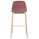 Барный стул на золотистых ножках VENDRAMIN Pink варинант исполнения - 5 | Loft Concept в Санкт-петербурге