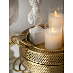 Поднос железный Gold Mesh варинант исполнения - 6 | Loft Concept в Санкт-петербурге