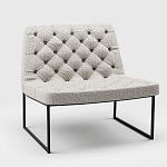 Мебельная ткань Sorbettol Шенилл Сееро-бежевый N 1120 варинант исполнения - 7 | Loft Concept в Санкт-петербурге