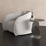 Дизайнерский журнальный стол с основанием из круглых элементов Lirod варинант исполнения - 2 | Loft Concept в Санкт-петербурге