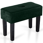 Мягкий  пуф на черных ножках Winton Pouf варинант исполнения - 5 | Loft Concept в Санкт-петербурге