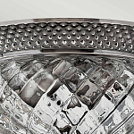 Потолочный светильник с чашеобразным плафоном из толстого волнообразного стекла и широким узорчатым основанием Hinkley варинант исполнения - 8 | Loft Concept в Санкт-петербурге