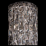 Бра с каскадом из прозрачного хрусталя и корпусом из металла цвета хром Constant Sparks варинант исполнения - 1 | Loft Concept в Санкт-петербурге