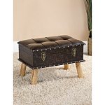 Пуф Leather Chest варинант исполнения - 5 | Loft Concept в Санкт-петербурге