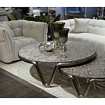 Стол журнальный круглый с узором Table Hypontic Pattern варинант исполнения - 6 | Loft Concept в Санкт-петербурге