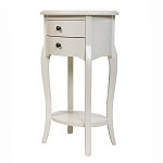 Белая тумба на фигурных ножках Shelby варинант исполнения - 2 | Loft Concept в Санкт-петербурге