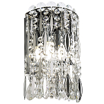 Бра с металлическими и хрустальными подвесками Bonnay Crystal Chrome Wall Lamp варинант исполнения - 1 | Loft Concept в Санкт-петербурге