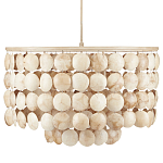 Люстра с каскадом из круглых декоративных элементов Texture Discs варинант исполнения - 3 | Loft Concept в Санкт-петербурге